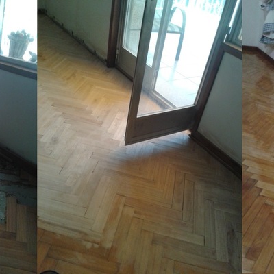 Sustitución parcial de parquet