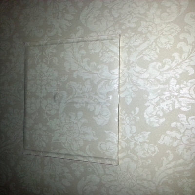 TAPA REGISTRO EMPAPELADA