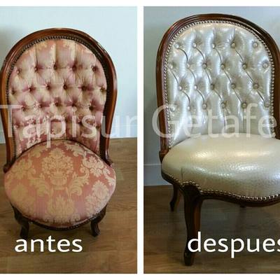 Tapizado descalzadora