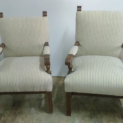 Tapizado , refuerzo y modificación de sillones clasicos