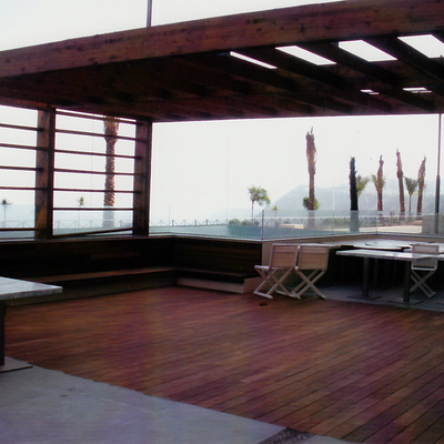 Tarimas de exteriores.