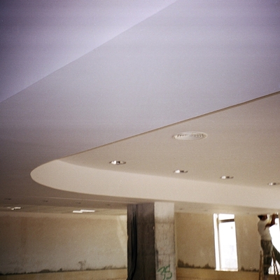 Techo continuo con foseado