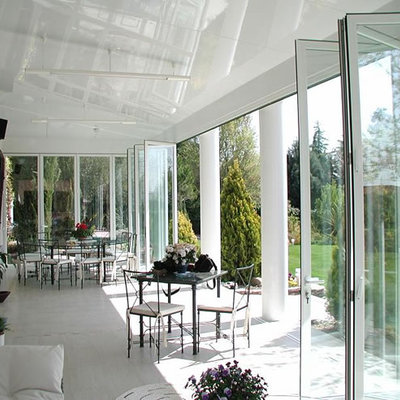 Techo de panel sandwich de aluminio 