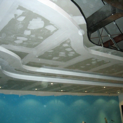 Techo decorativo de yeso laminado