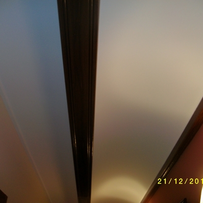 Techo en forma de bovedas paralelas.