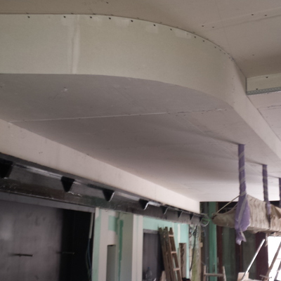 Techo pladur punto redondo