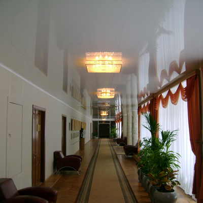 Techo tensado lacado