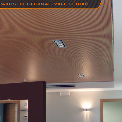 Techos acustico de madera TOPAKUSTIK