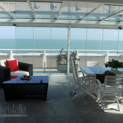 techos de cristal y policarbonato