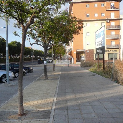 Acerado en Avenida Andalucía (Huelva)