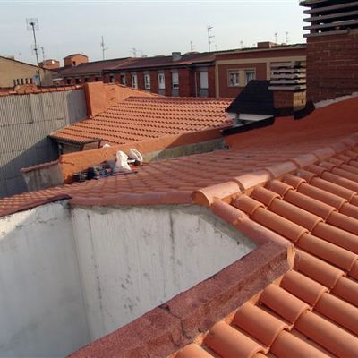 Tejado nuevo en Gijon ( C/ Domingo Juliana  3)