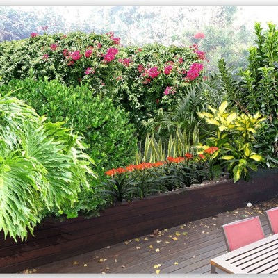 Una idea para una terraza interior