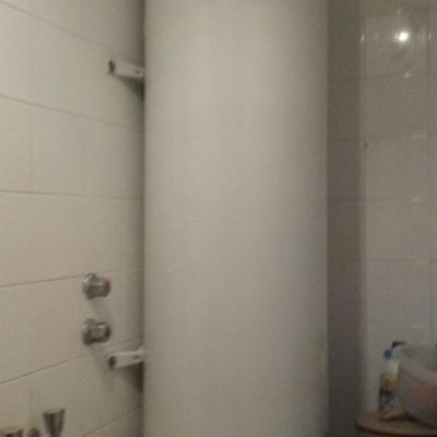 Instalación de gas termo electrico