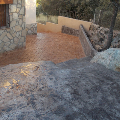 Pavimento hormigon impreso