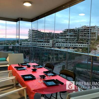 Cerramiento de cristal en Arenales del Sol