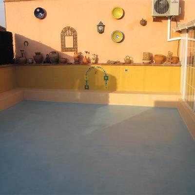 Terraza de Microcemento en Toledo