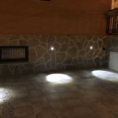 Después REFORMA DE PATIO A RUSTICO