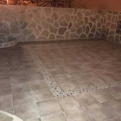 Después REFORMA DE PATIO A RUSTICO