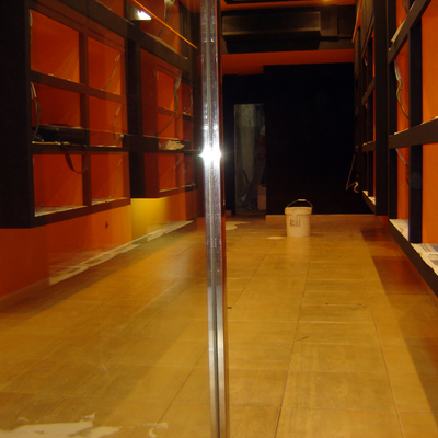 tienda antes de aplicar microcemento