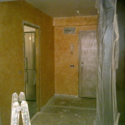 Tierras florentinas en entrada de vivienda