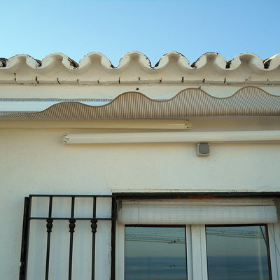 toldo articulado con kit tecnocruce