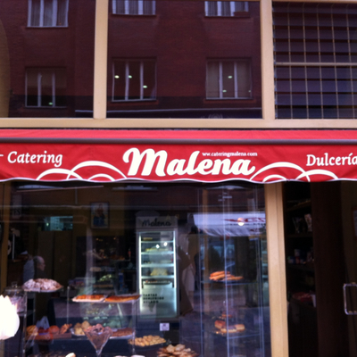 TOLDO CON ROTULACIÓN