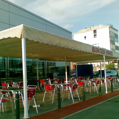 Toldo Corredero de aluminio