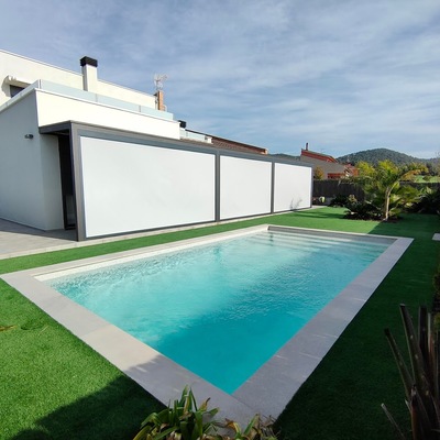 Toldos verticales motorizados