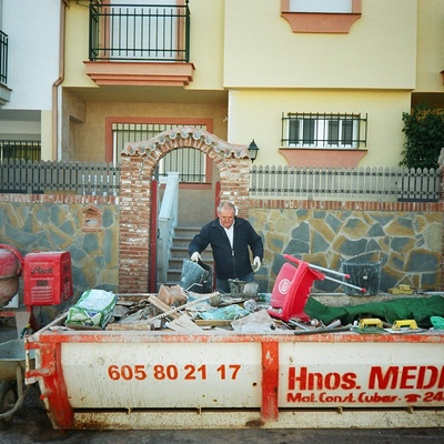 Trabajo de porche rustico