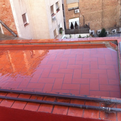 prueba de estanquedad de terrado