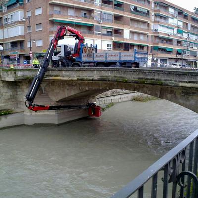 Trabajos de Grúa con cesta