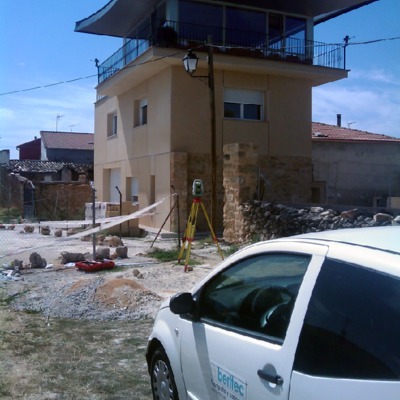 Trabajos de topografía