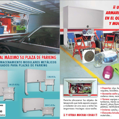 TRASTEROS MODULARES PLAZAS DE GARAJE