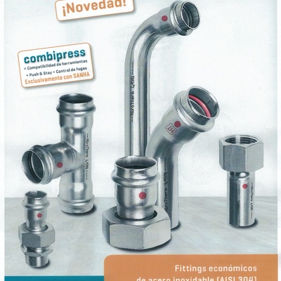 Tuberia acero inox.
