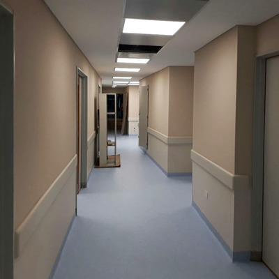 Pasillo clínica médica