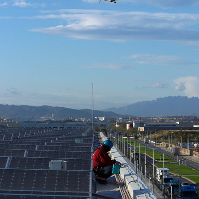 Una gran instalación
