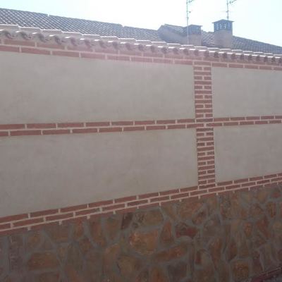 proceso terminación patio rústico