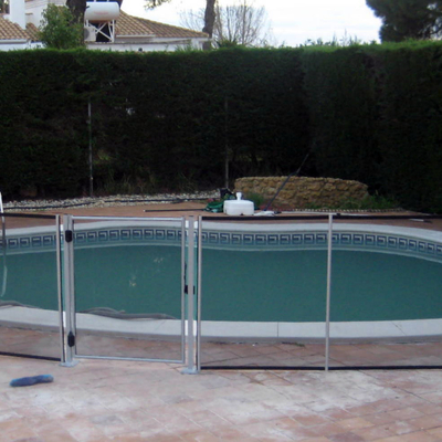 Valla para piscina, desmontable