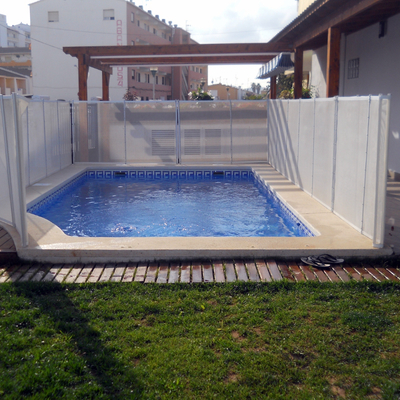 Valla para piscina, desmontable
