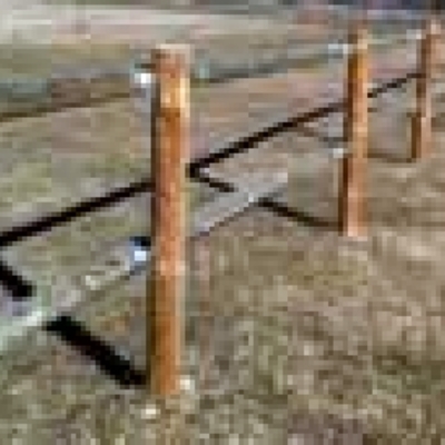 Valla Tejana de Madera