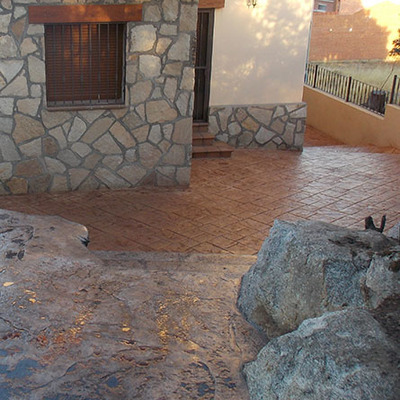 Pavimento hormigon impreso