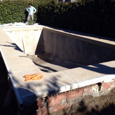 Vaso gubitado y piedra in-situ