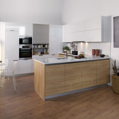 Cocina laminada sistema apertura gola