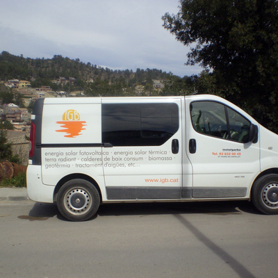 vehicles de l'empresa