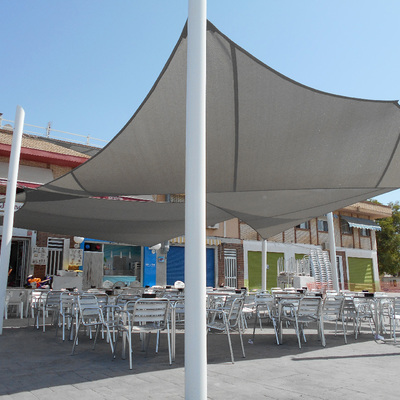 Velas tensadas para restaurante