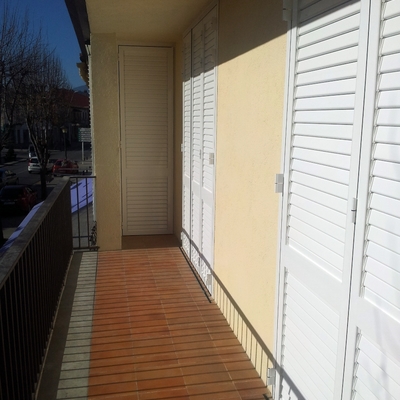 Venecianas practicabes lama movil en aluminio blanco 