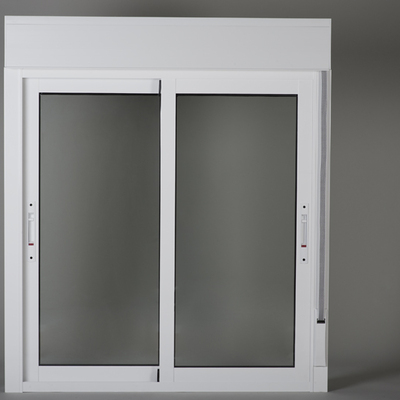 Ventana con Persiana Corredera Medida Estandar Lacado Blanco