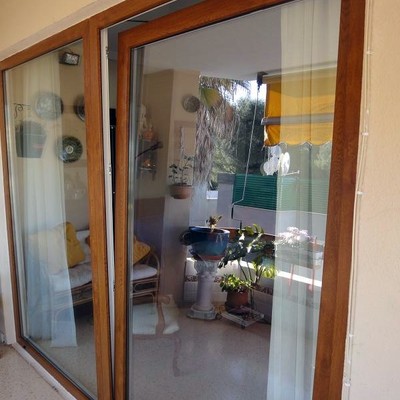 Ventana Pvc osciloparalela 