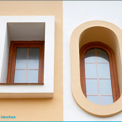 Ventanas efecto madera
