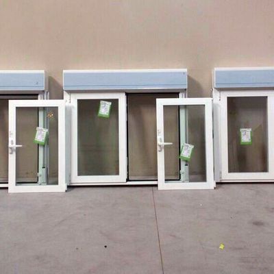 Ventanas listas para entregar y acristaladas 